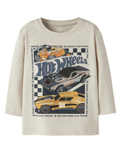 Name it - NMMJunior Hotwheels T-shirt - Peyote Melange